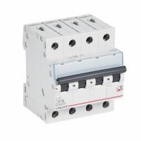Автоматический выключатель TX3 6kA 16A 4П тип В. Legrand