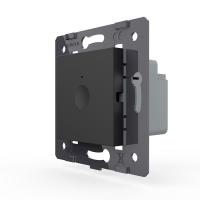 Одноклавишный сенсорный выключатель Livolo Module, цвет черный (механизм)