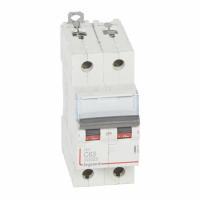 Автоматический выключатель DX3 10000 16kA 63A 2П тип С. Legrand