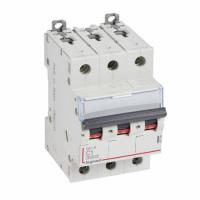 Автоматический выключатель DX3-E 6000 6kA 1A 3П тип С. Legrand