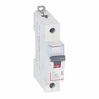 Автоматический выключатель DX3 10000 16kA 40A 1П тип С. Legrand