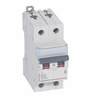 Автоматический выключатель DX3 10000 16kA 32A 2П тип В. Legrand