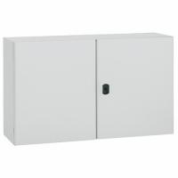 Металлический щит Atlantic IP55 со сплошной монтажной платой 600x800x300 2 двери. Legrand