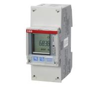 Счетчик на дин-рейку 1-фазный, акт-реакт.энерги ,класс точности 1, прямого включения 65 ампер, 2 вх/2вых, RS485, тип B21 312-200