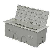 Лючок для твердых стен (белый) KOPOBOX MINI B_HB