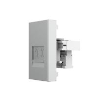 Телефонная розетка LIVOLO серая BB-C7-1T-15 (механизм)