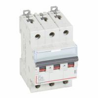 Автоматический выключатель DX3 10000 16kA 20A 3П тип С. Legrand