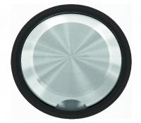 Кабельный вывод ABB Skymoon, черное стекло 8107 + 8607 CN