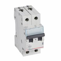 Автоматический выключатель TX3 10kA 63A 2П тип В. Legrand