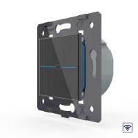 Сенсорный выключатель радиоуправляемый 1 клавиша LIVOLO Quadro VL-Q701R (механизм)