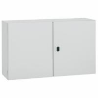 Металлический щит Atlantic IP55 со сплошной монтажной платой 800x1000x300 2 двери. Legrand
