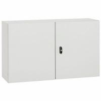 Металлический шкаф Atlantic IP55 IK10 RAL 7035 800x1000x300 горизонтальный 2 двери. Legrand