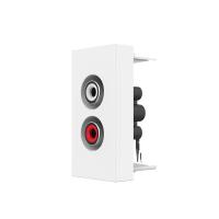 Розетка мультимедийная AUDIO RCA LIVOLO белая BB-C7-1AD-11 (механизм)
