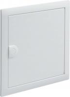 Наружная рамка с дверью с крепежом,Volta,1-рядный RAL9010