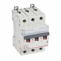 Автоматический выключатель DX3-E 6000 6kA 2A 3П тип С. Legrand
