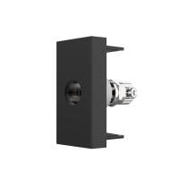ТВ-розетка LIVOLO черная BB-C7-1V-12 (механизм)