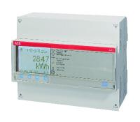 Счетчик ABB 3-фазный акт-реакт. энергии(2Н),4-тарифный c тарификатором,кл. точности 1,прямого вкл. 10(80)А,4 вх/вых,RS485,тип A43 512-200