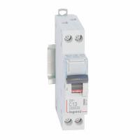 Автоматический выключатель DX3 6000 10kA 13A 1П+N тип C. Legrand