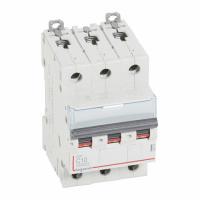 Автоматический выключатель DX3 10000 16kA 10A 3П тип С. Legrand