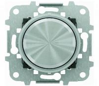 Светорегулятор поворотно-нажимной для LED (светодиодный), 4-100 Вт/ВА ABB Skymoon, хром 8660.2 CR