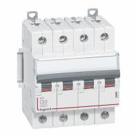 Автоматический выключатель DX3 6000 10kA 63A 4П тип С. Legrand