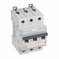 Автоматический выключатель DX3-E 6000 6kA 10A 3П тип С. Legrand