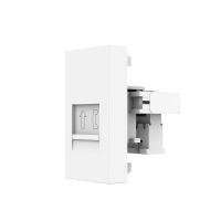 Телефонная розетка LIVOLO белая BB-C7-1T-11 (механизм)
