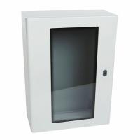 Металлический щит Atlantic IP66 со сплошной монтажной платой, стеклянная дверь 1200x800x400. Legrand