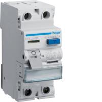 Устройство защитного отключения 40 А / 300mA / A тип / 2 полюса / Hager