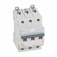 Автоматический выключатель DX3 6000 10kA 6A 3П тип В. Legrand