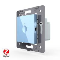 Одноклавишный сенсорный выключатель Livolo ZigBee Module, цвет синий (механизм)