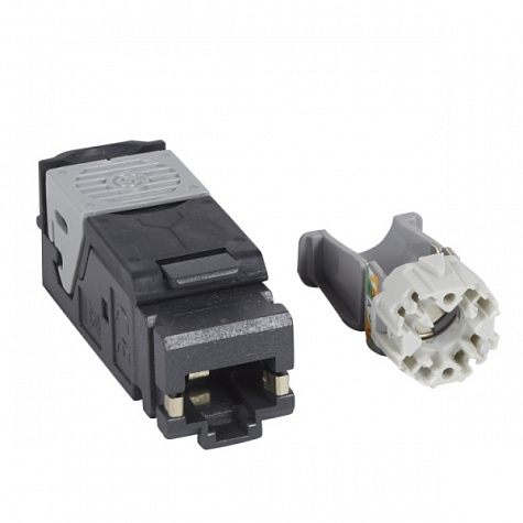 Патч-панель укомплектованная-19''-1U-категория 5е-FTP-24xRJ 45. Legrand