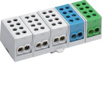 Отводящие зажимы магистральной линии, 5P, на полюс 2x35мм2/2x25мм2;. Hager