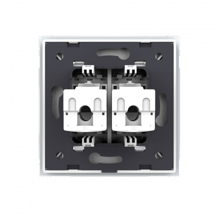 Розетка компьютерная двойная LIVOLO RJ-45 белая VL-C792C-11
