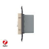 Датчик движения ZigBee Livolo, цвет золотой (механизм) VL-FCUZ-2AP