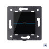Дверной звонок LIVOLO Quadro 1 клавиша Черный (механизм)