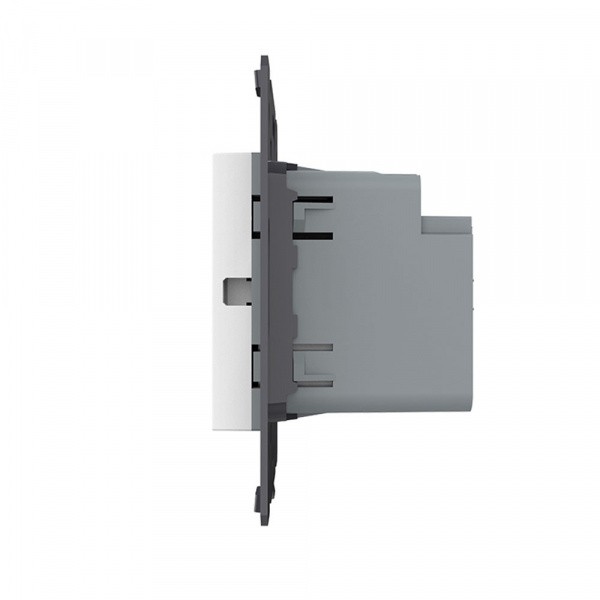 Розетка USB type C с блоком питания 45W Livolo, цвет белый (механизм) VL-FCUC-2WP