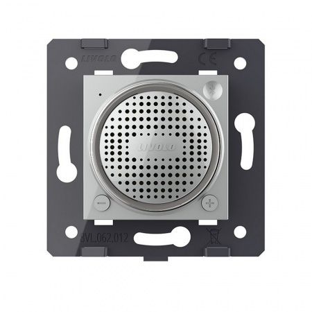 Bluetooth 5.0 колонка Livolo, цвет серый (механизм) VL-FCF-2IP