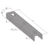 Держатель горизонтальный NZ 125_S