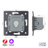 Одноклавишный проходной сенсорный Адаптивный диммер Livolo ZigBee (механизм) VL-FC1SD1Z-2G
