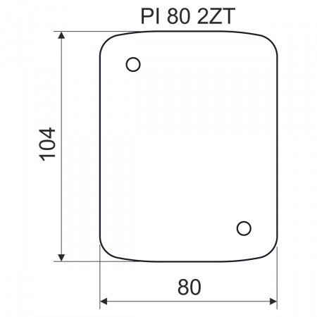 Теплоизолирующая подкладка PI 80 2ZT_XX