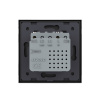 Розетка USB type C с блоком питания 45W Livolo1 пост Черная VL-C7VUC-2BP