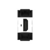 Розетка HDMI LIVOLO черная BB-C7-1HD-12 (механизм)