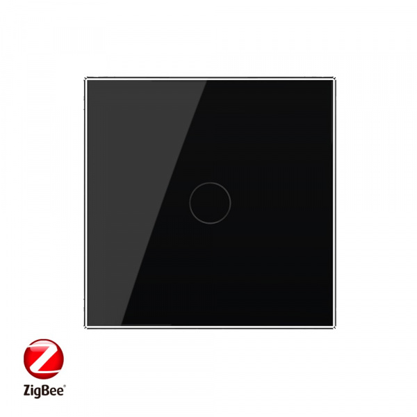 Сенсорный выключатель Livolo ZigBee (Wi-Fi) 1 клавиша 1 пост Черный