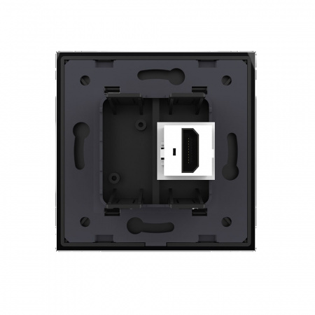 Розетка HDMI LIVOLO черная VL-C791HD-12