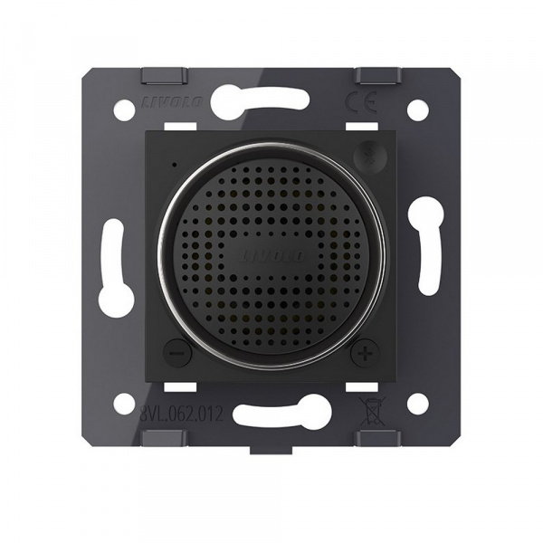 Bluetooth 5.0 колонка Livolo, цвет черный (механизм) VL-FCF-2BP