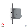 Одноклавишный проходной сенсорный диммер Livolo ZigBee, цвет белый (механизм) VL-FC1SDZ-2WP