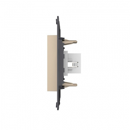 Розетка 1 пост HDMI 2.0 Livolo, цвет золотой (механизм) VL-FCHD-2AP