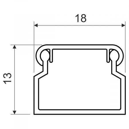 Кабельные каналы LV 18X13_P2
