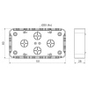 приборная коробка LK 80X28 2T_HB